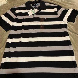 New Tommy Hilfiger polo sz L custom fit